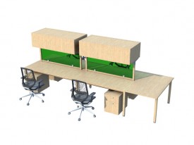 Wood Office 3D Object | FREE Artlantis Objects Download